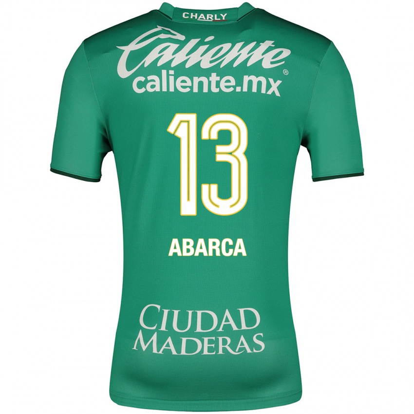 Hombre Camiseta Vidalia Abarca #13 Verde 1ª Equipación 2023/24 La Camisa Perú