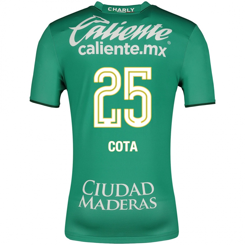 Hombre Camiseta Renatta Cota #25 Verde 1ª Equipación 2023/24 La Camisa Perú