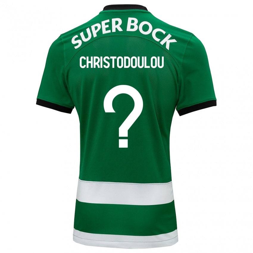 Hombre Camiseta Argyris Christodoulou #0 Verde 1ª Equipación 2023/24 La Camisa Perú