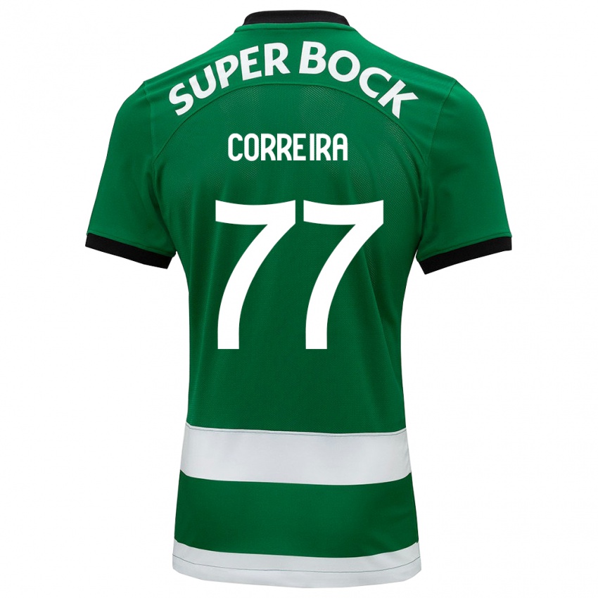 Hombre Camiseta Alicia Figueiredo Lima Correia #77 Verde 1ª Equipación 2023/24 La Camisa Perú