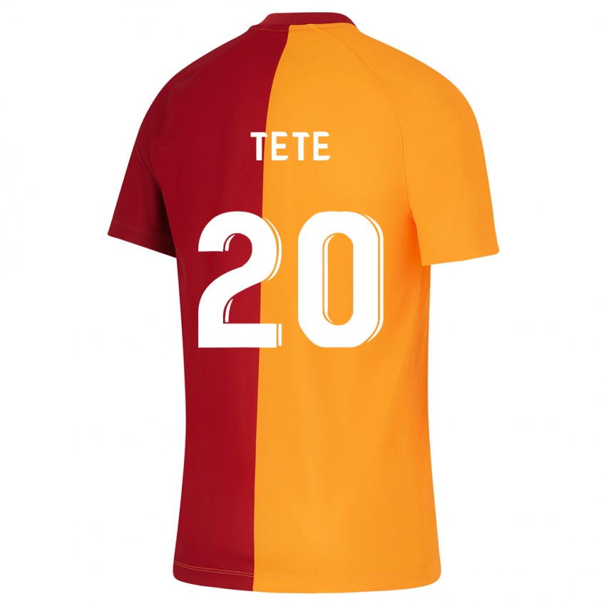 Hombre Camiseta Tete #20 Naranja 1ª Equipación 2023/24 La Camisa Perú