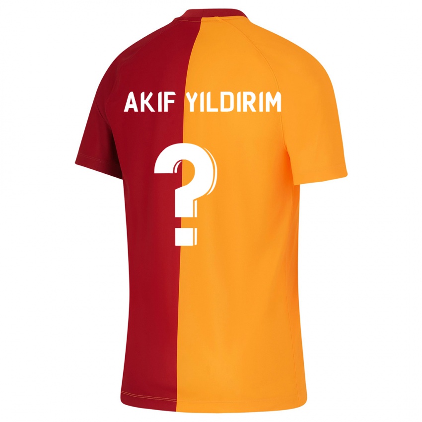 Hombre Camiseta Mehmet Akif Yıldırım #0 Naranja 1ª Equipación 2023/24 La Camisa Perú