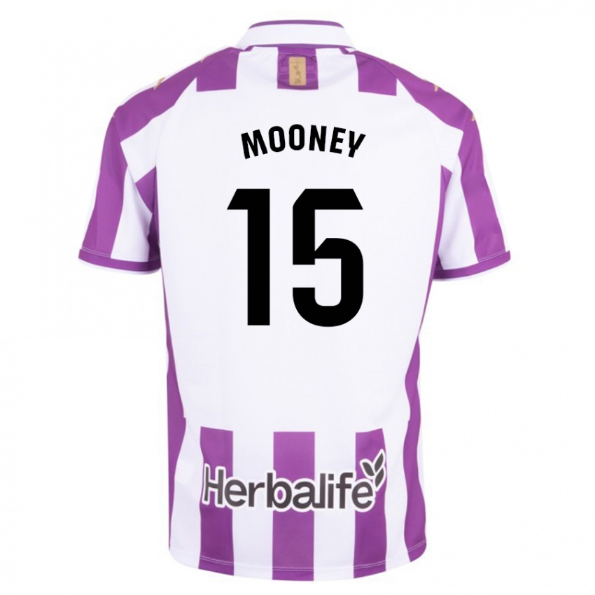 Hombre Camiseta Fionn Mooney #15 Morado 1ª Equipación 2023/24 La Camisa Perú