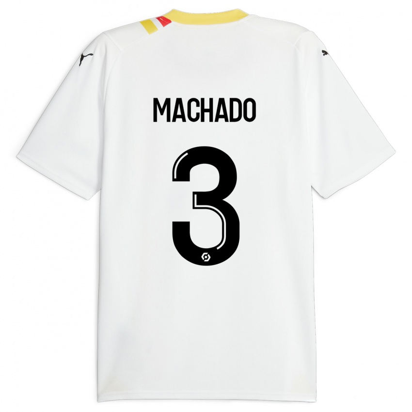 Hombre Camiseta Deiver Machado #3 Negro 2ª Equipación 2023/24 La Camisa Perú