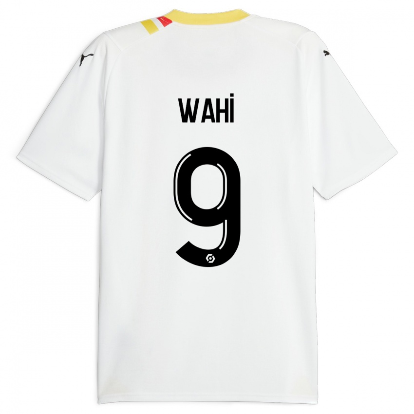 Hombre Camiseta Elye Wahi #9 Negro 2ª Equipación 2023/24 La Camisa Perú
