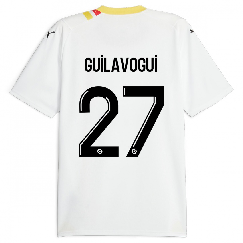 Hombre Camiseta Morgan Guilavogui #27 Negro 2ª Equipación 2023/24 La Camisa Perú