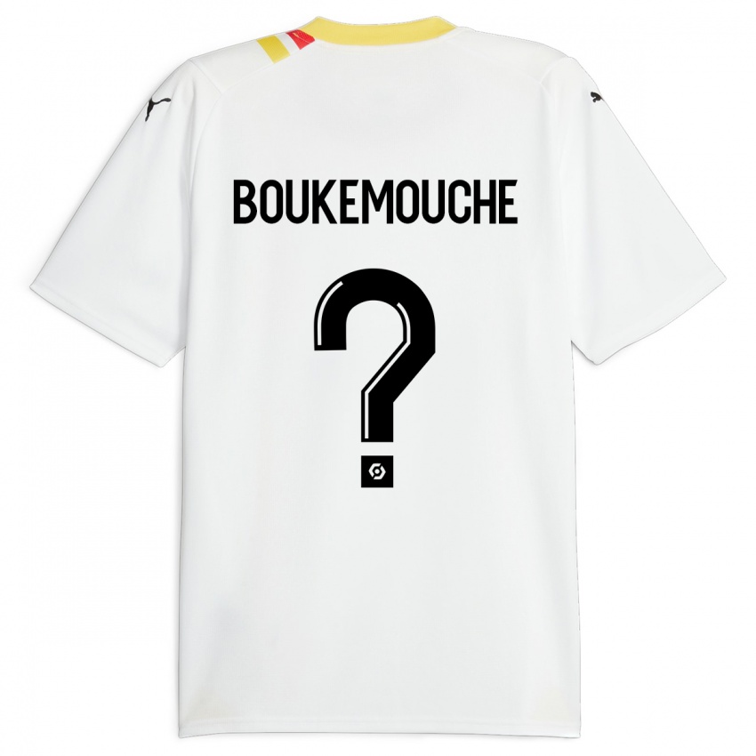 Hombre Camiseta Amine Boukemouche #0 Negro 2ª Equipación 2023/24 La Camisa Perú