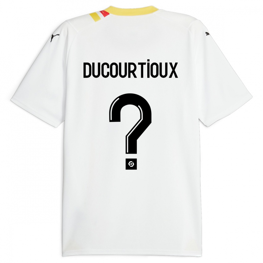 Hombre Camiseta Ilan Ducourtioux #0 Negro 2ª Equipación 2023/24 La Camisa Perú