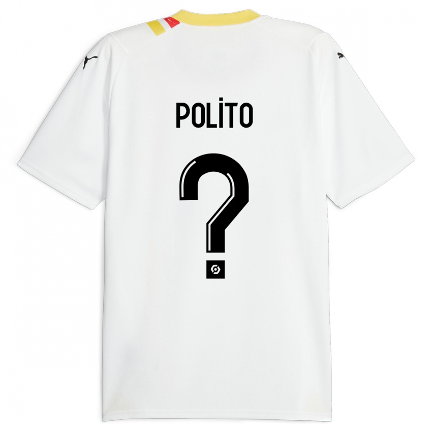 Hombre Camiseta Carla Polito #0 Negro 2ª Equipación 2023/24 La Camisa Perú