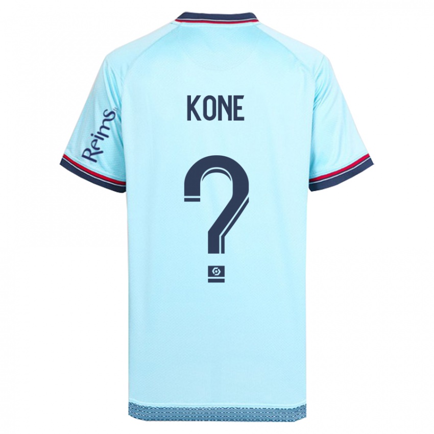 Hombre Camiseta Abdoul Koné #0 Cielo Azul 2ª Equipación 2023/24 La Camisa Perú