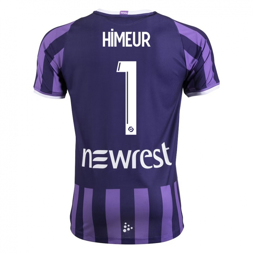 Hombre Camiseta Thomas Himeur #1 Morado 2ª Equipación 2023/24 La Camisa Perú