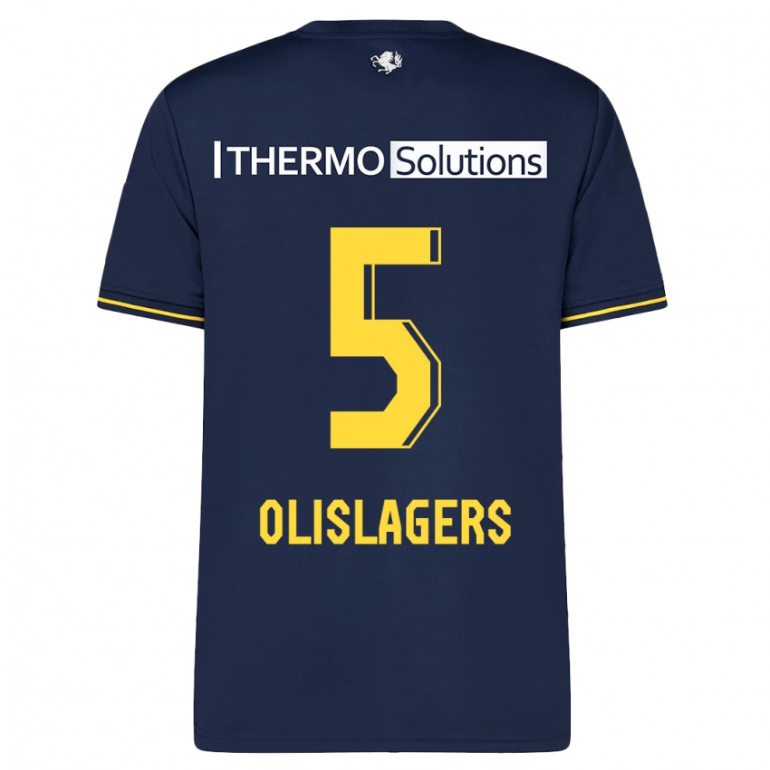 Hombre Camiseta Marisa Olislagers #5 Armada 2ª Equipación 2023/24 La Camisa Perú