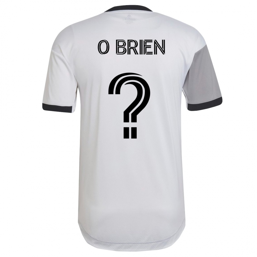 Hombre Camiseta Alexander O'brien #0 Blanco 2ª Equipación 2023/24 La Camisa Perú
