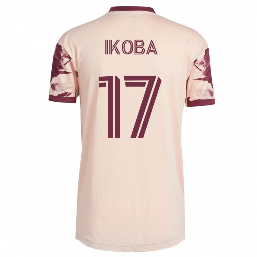 Hombre Camiseta Tega Ikoba #17 Blanquecino 2ª Equipación 2023/24 La Camisa Perú