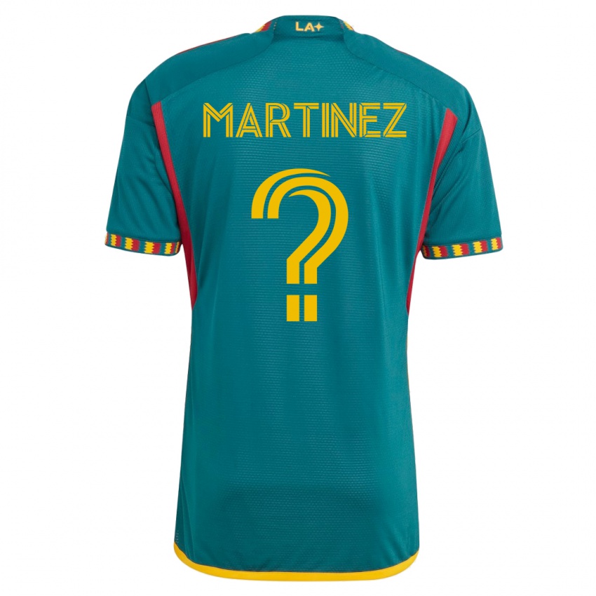 Hombre Camiseta Enrique Martinez #0 Verde 2ª Equipación 2023/24 La Camisa Perú