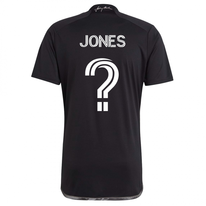 Hombre Camiseta Isaiah Jones #0 Negro 2ª Equipación 2023/24 La Camisa Perú