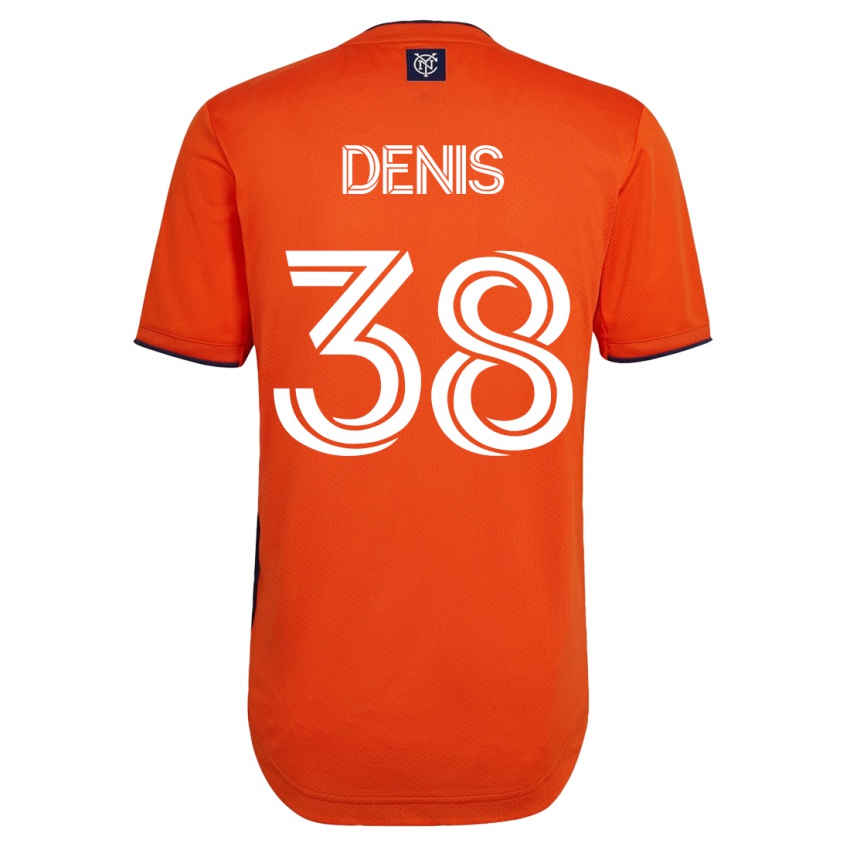 Hombre Camiseta John Denis #38 Negro 2ª Equipación 2023/24 La Camisa Perú