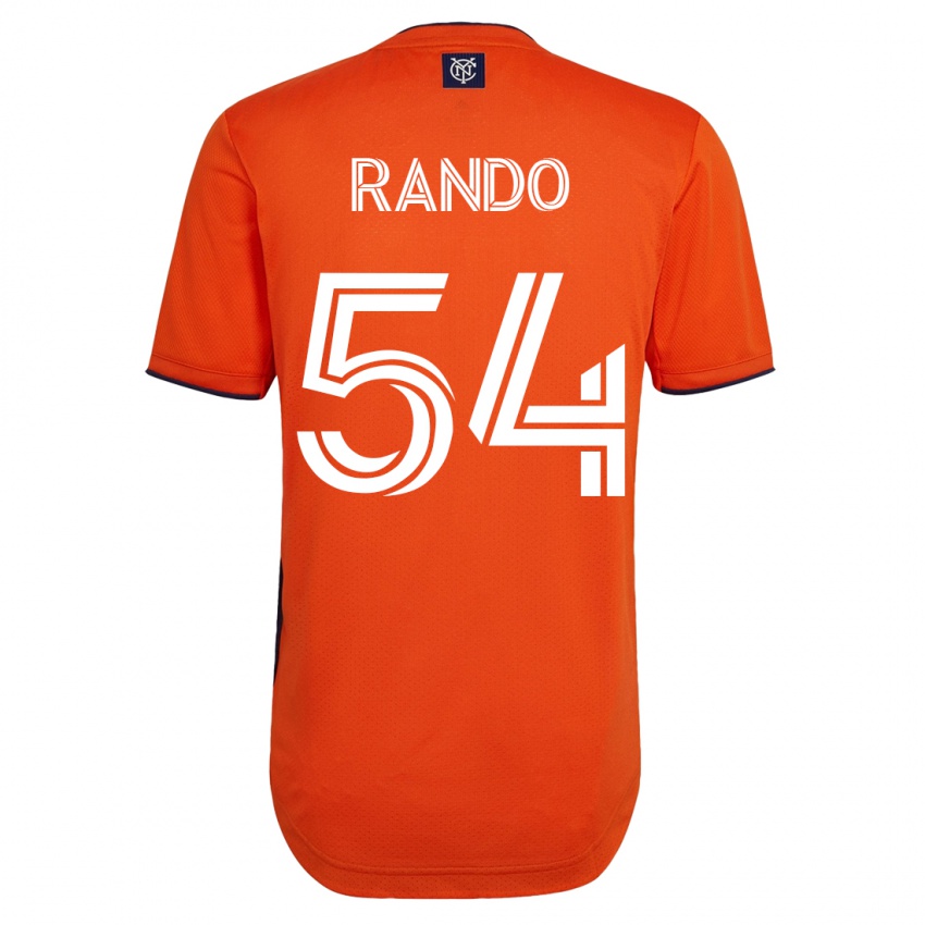 Hombre Camiseta Alex Rando #54 Negro 2ª Equipación 2023/24 La Camisa Perú
