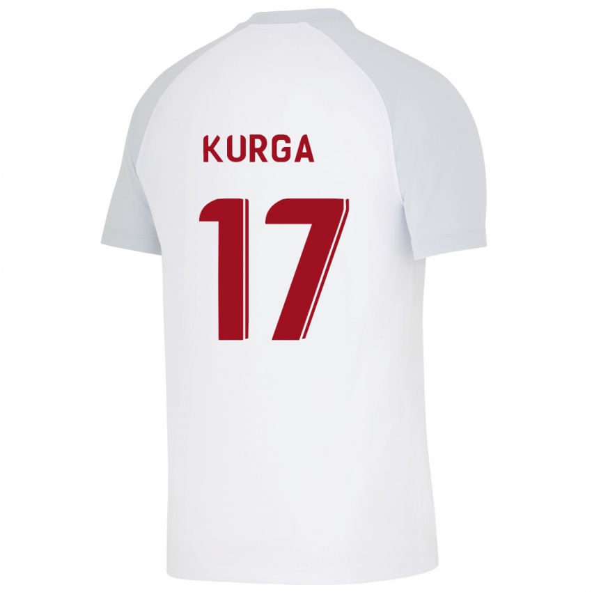 Hombre Camiseta Handan Kurğa #17 Blanco 2ª Equipación 2023/24 La Camisa Perú