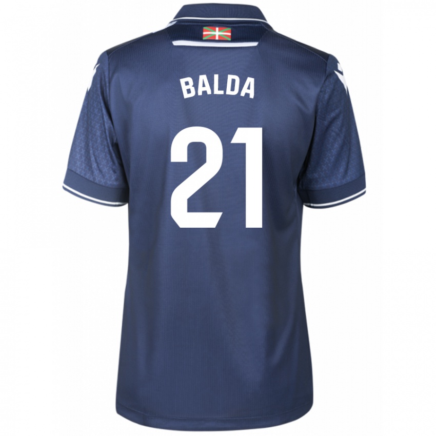 Hombre Camiseta Jon Balda #21 Armada 2ª Equipación 2023/24 La Camisa Perú