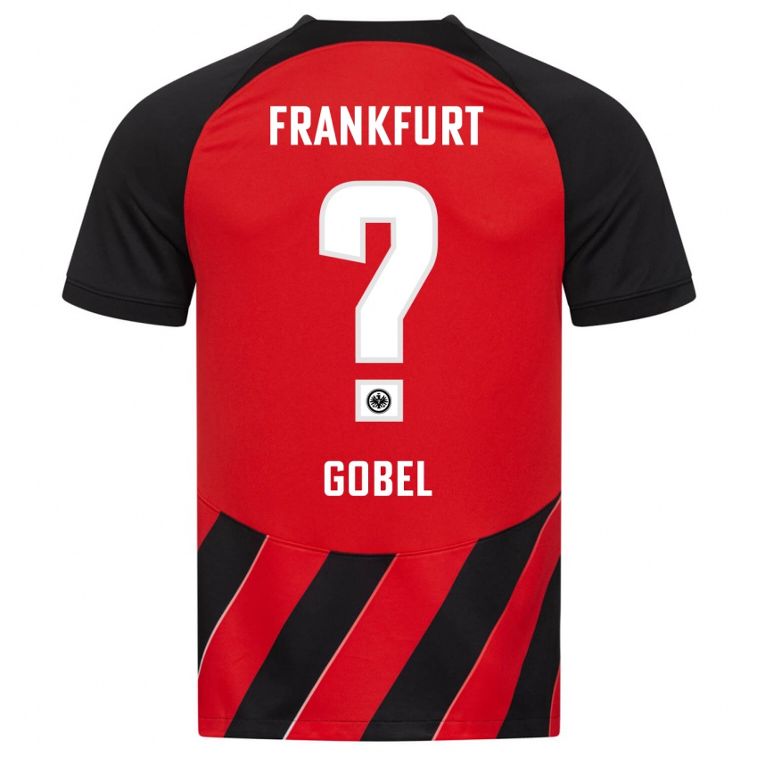 Mujer Camiseta Marlon Göbel #0 Negro Rojo 1ª Equipación 2023/24 La Camisa Perú