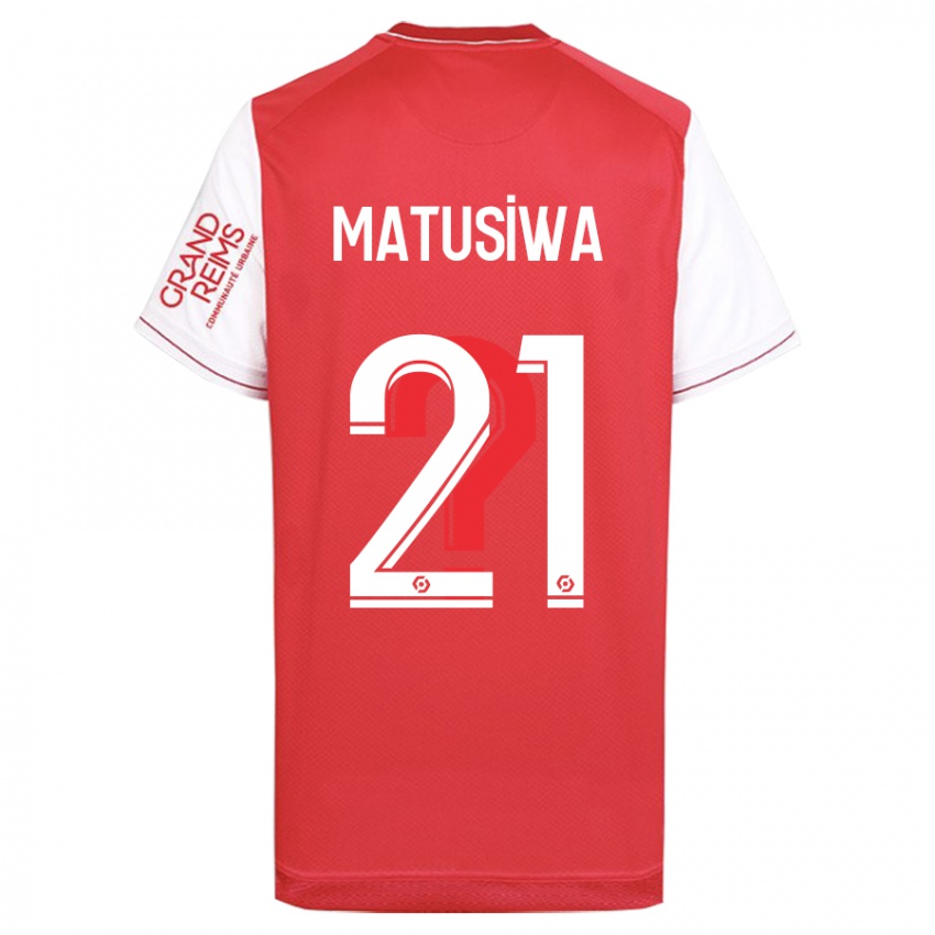 Mujer Camiseta Azor Matusiwa #21 Rojo 1ª Equipación 2023/24 La Camisa Perú