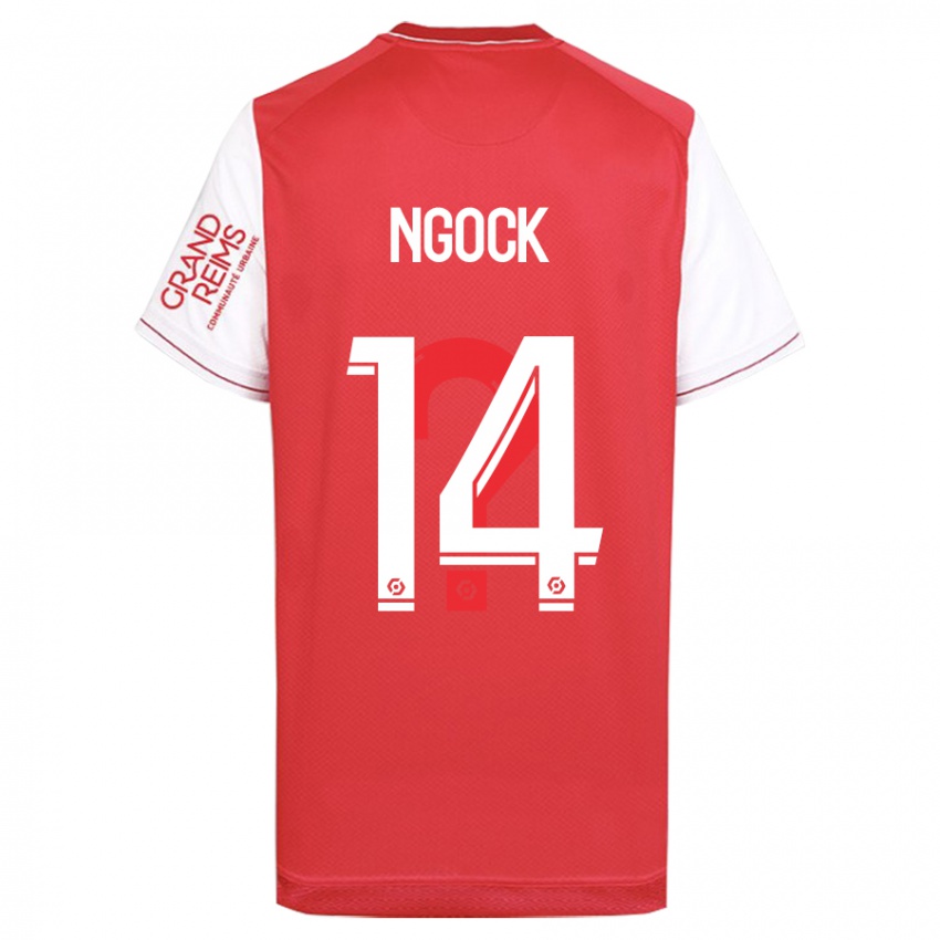 Mujer Camiseta Monique Ngock #14 Rojo 1ª Equipación 2023/24 La Camisa Perú