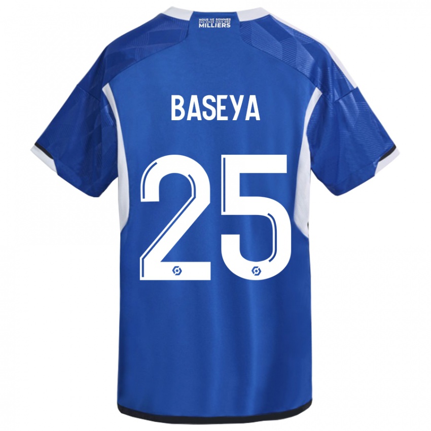 Mujer Camiseta Steven Baseya #25 Azul 1ª Equipación 2023/24 La Camisa Perú