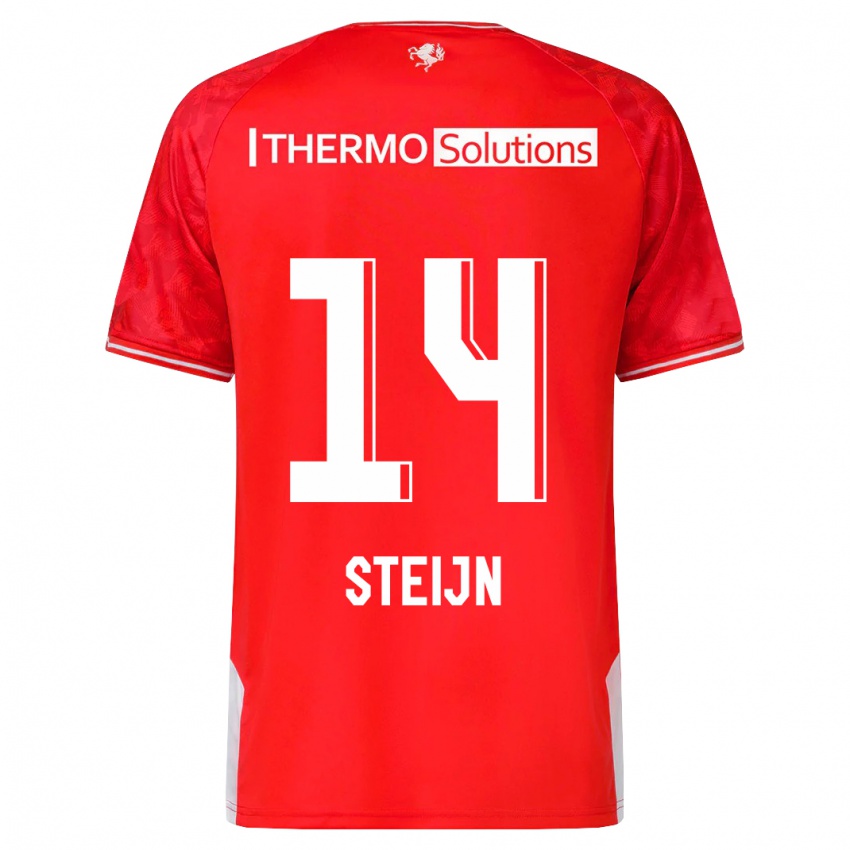 Mujer Camiseta Sem Steijn #14 Rojo 1ª Equipación 2023/24 La Camisa Perú