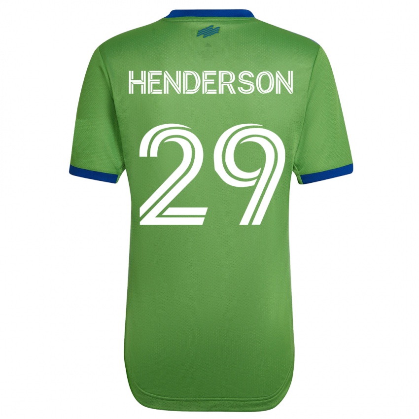 Mujer Camiseta Anna Henderson #29 Verde 1ª Equipación 2023/24 La Camisa Perú