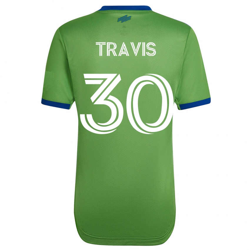 Mujer Camiseta Riley Travis #30 Verde 1ª Equipación 2023/24 La Camisa Perú