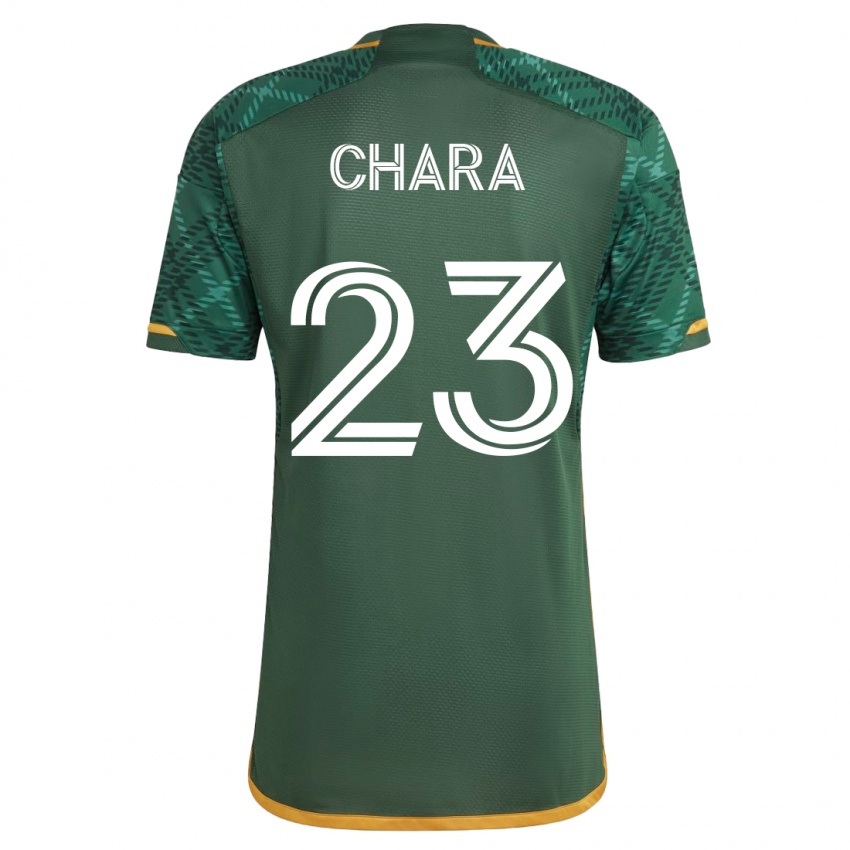 Mujer Camiseta Yimmi Chará #23 Verde 1ª Equipación 2023/24 La Camisa Perú