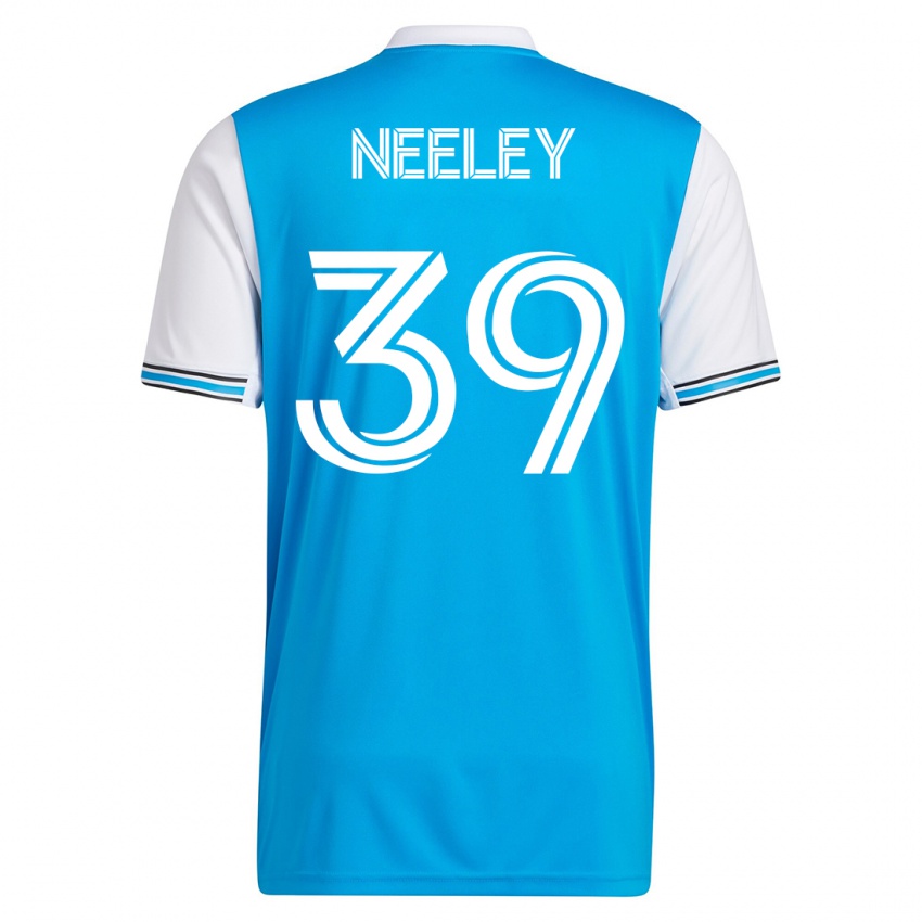 Mujer Camiseta Jack Neeley #39 Azul 1ª Equipación 2023/24 La Camisa Perú