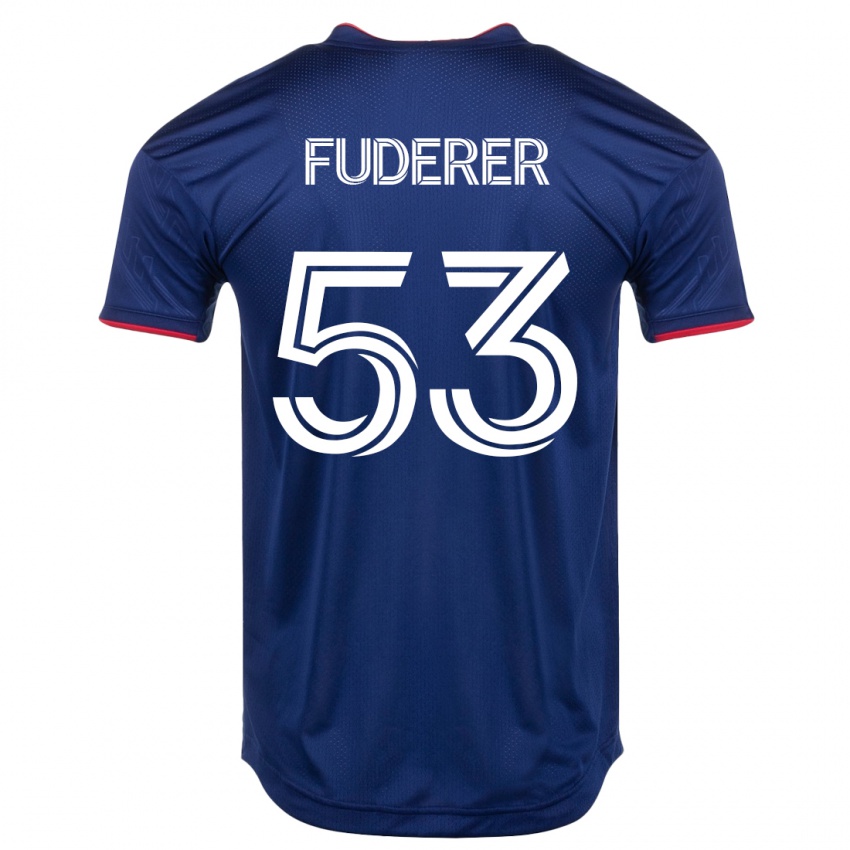 Mujer Camiseta Jake Fuderer #53 Armada 1ª Equipación 2023/24 La Camisa Perú