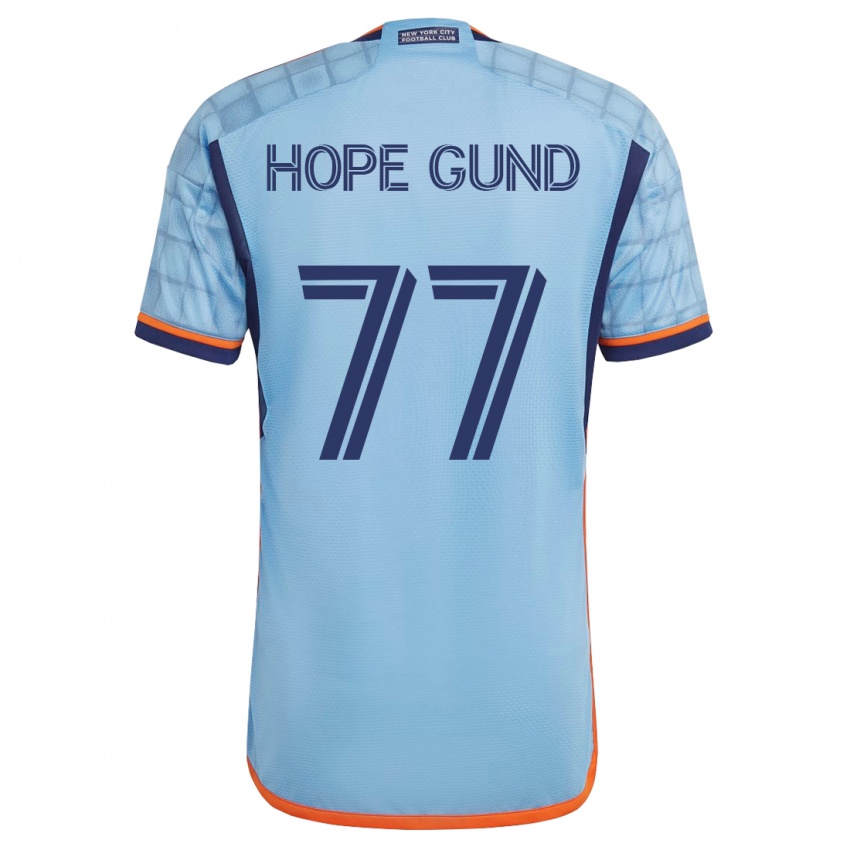 Mujer Camiseta Rio Hope-Gund #77 Azul 1ª Equipación 2023/24 La Camisa Perú