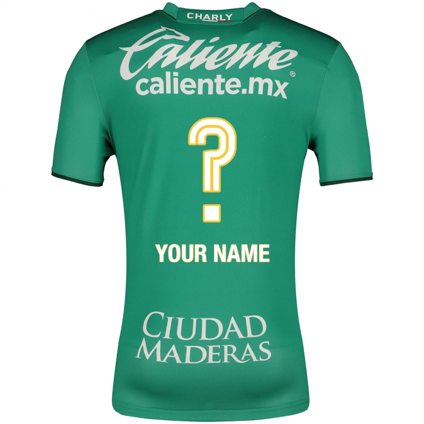 Mujer Camiseta Su Nombre #0 Verde 1ª Equipación 2023/24 La Camisa Perú