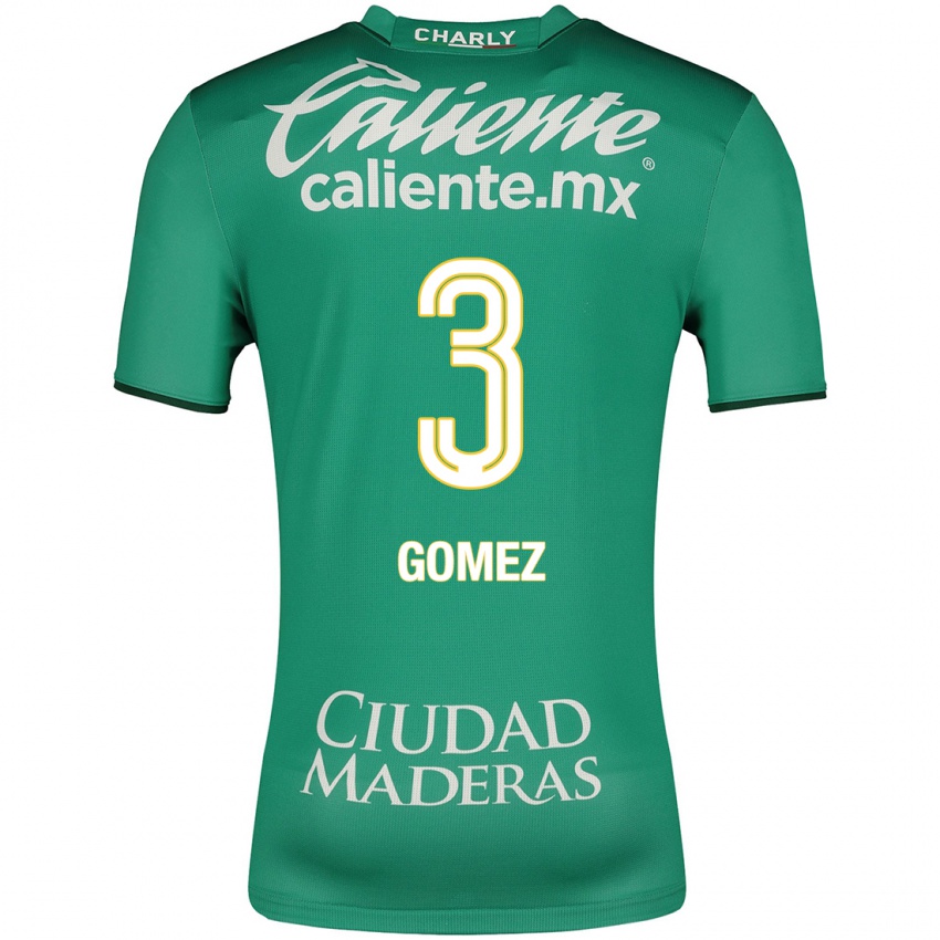 Mujer Camiseta Karen Gómez #3 Verde 1ª Equipación 2023/24 La Camisa Perú