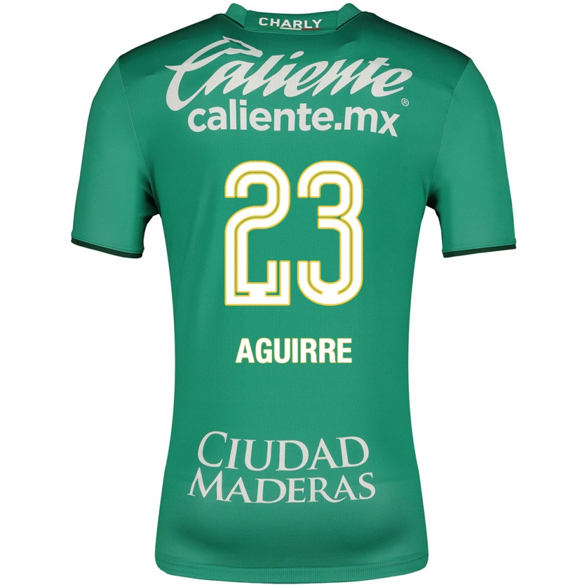 Mujer Camiseta Zoe Aguirre #23 Verde 1ª Equipación 2023/24 La Camisa Perú