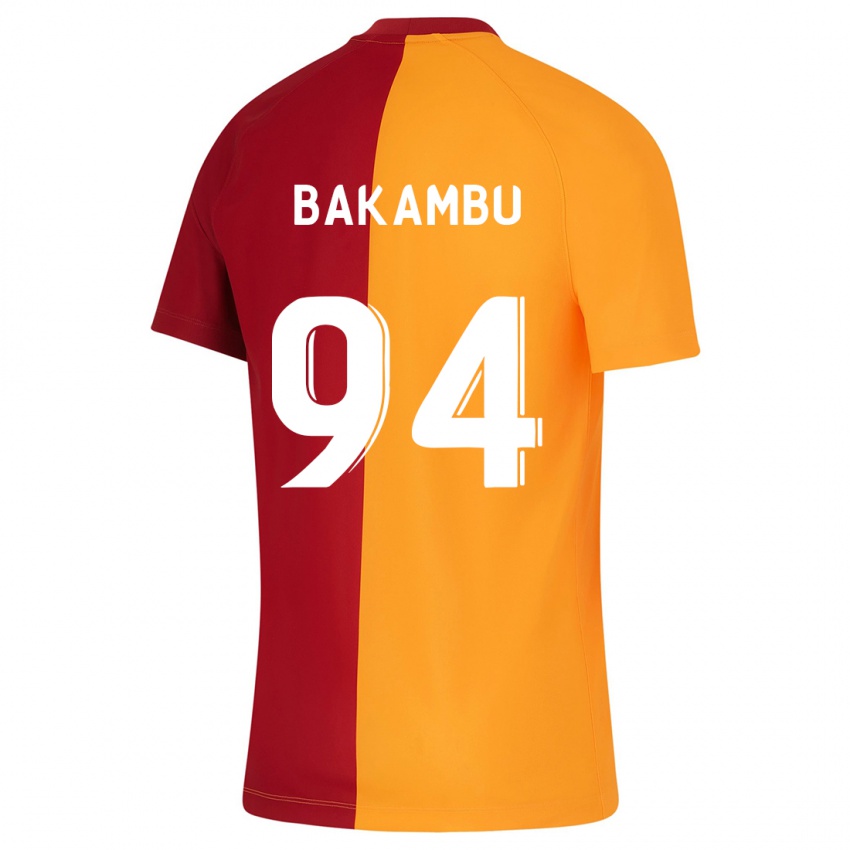 Mujer Camiseta Cedric Bakambu #94 Naranja 1ª Equipación 2023/24 La Camisa Perú