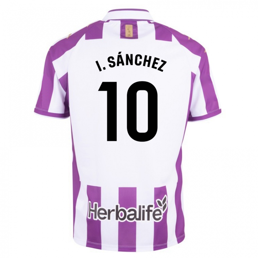 Mujer Camiseta Iván Sánchez #10 Morado 1ª Equipación 2023/24 La Camisa Perú