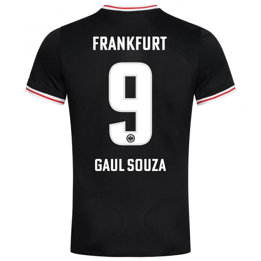 Mujer Camiseta Alessandro Gaul Souza #9 Negro 2ª Equipación 2023/24 La Camisa Perú