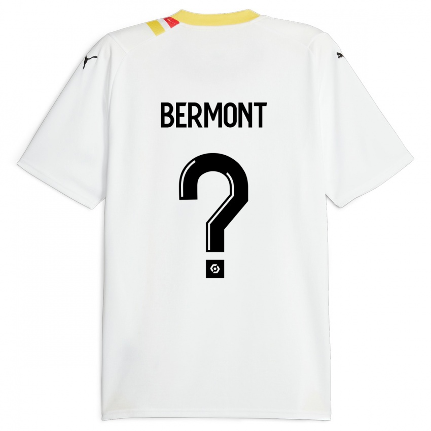 Mujer Camiseta Anthony Bermont #0 Negro 2ª Equipación 2023/24 La Camisa Perú
