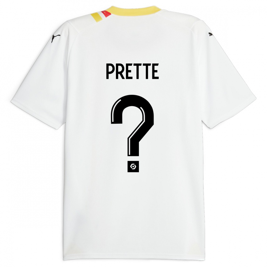 Mujer Camiseta Andréa Prette #0 Negro 2ª Equipación 2023/24 La Camisa Perú