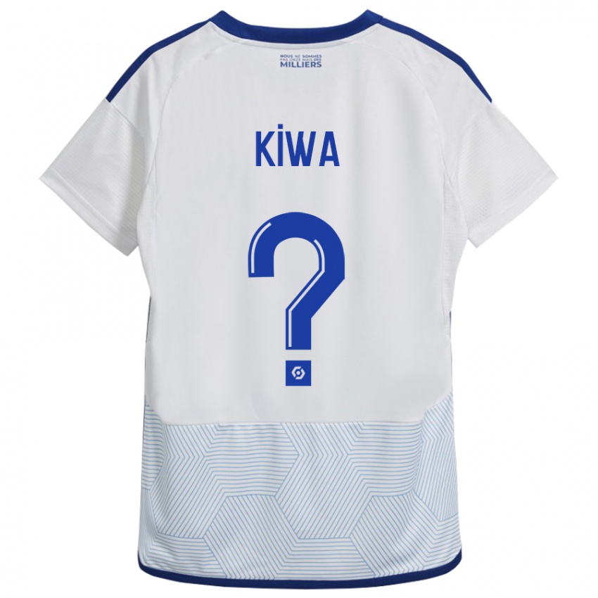 Mujer Camiseta Bradel Kiwa #0 Blanco 2ª Equipación 2023/24 La Camisa Perú