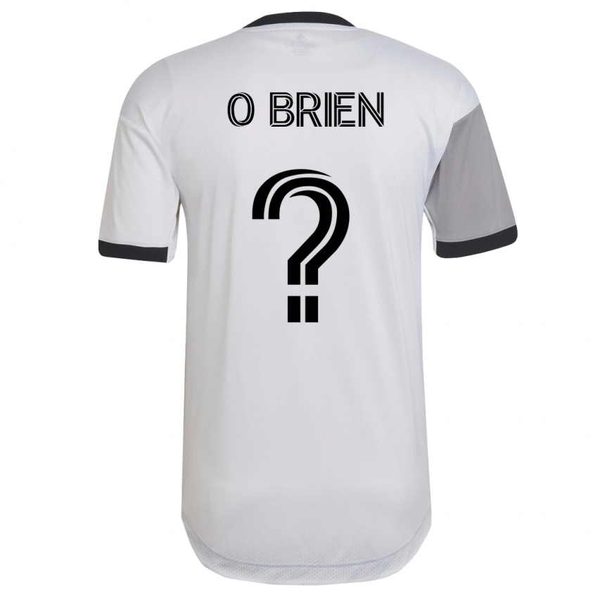 Mujer Camiseta Alexander O'brien #0 Blanco 2ª Equipación 2023/24 La Camisa Perú