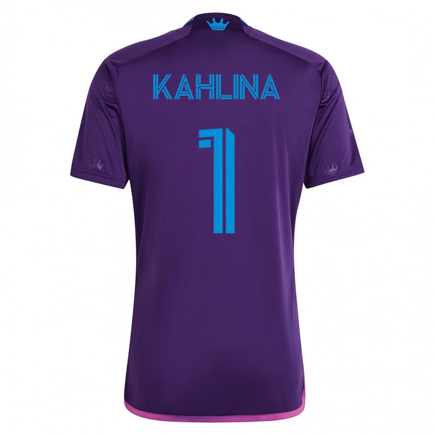 Mujer Camiseta Kristijan Kahlina #1 Violeta 2ª Equipación 2023/24 La Camisa Perú