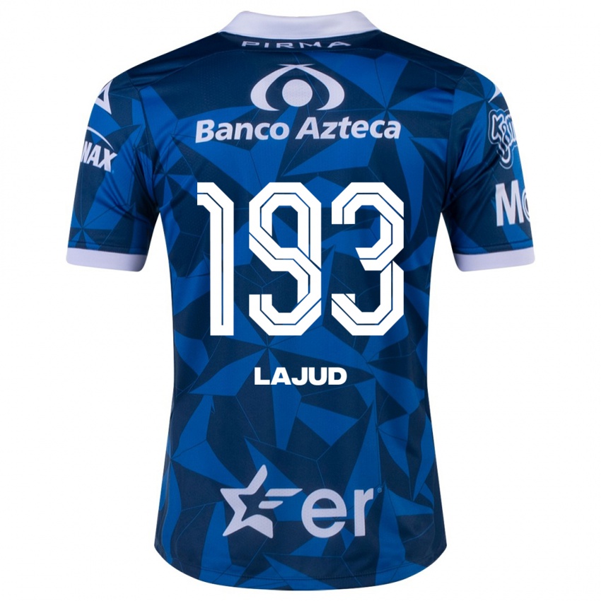 Mujer Camiseta Rodrigo Lajud #193 Azul 2ª Equipación 2023/24 La Camisa Perú