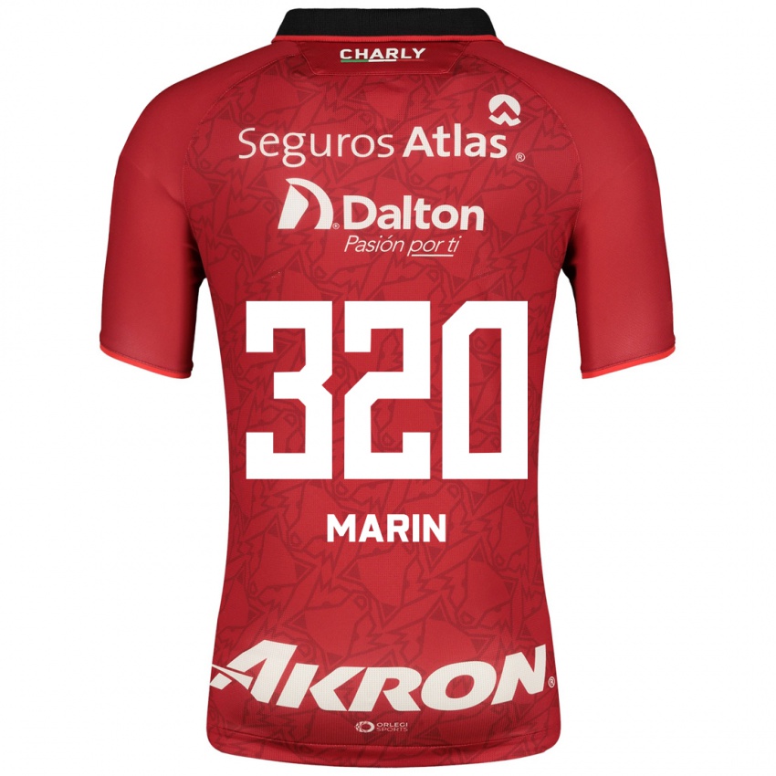 Mujer Camiseta Donato Marín #320 Rojo 2ª Equipación 2023/24 La Camisa Perú