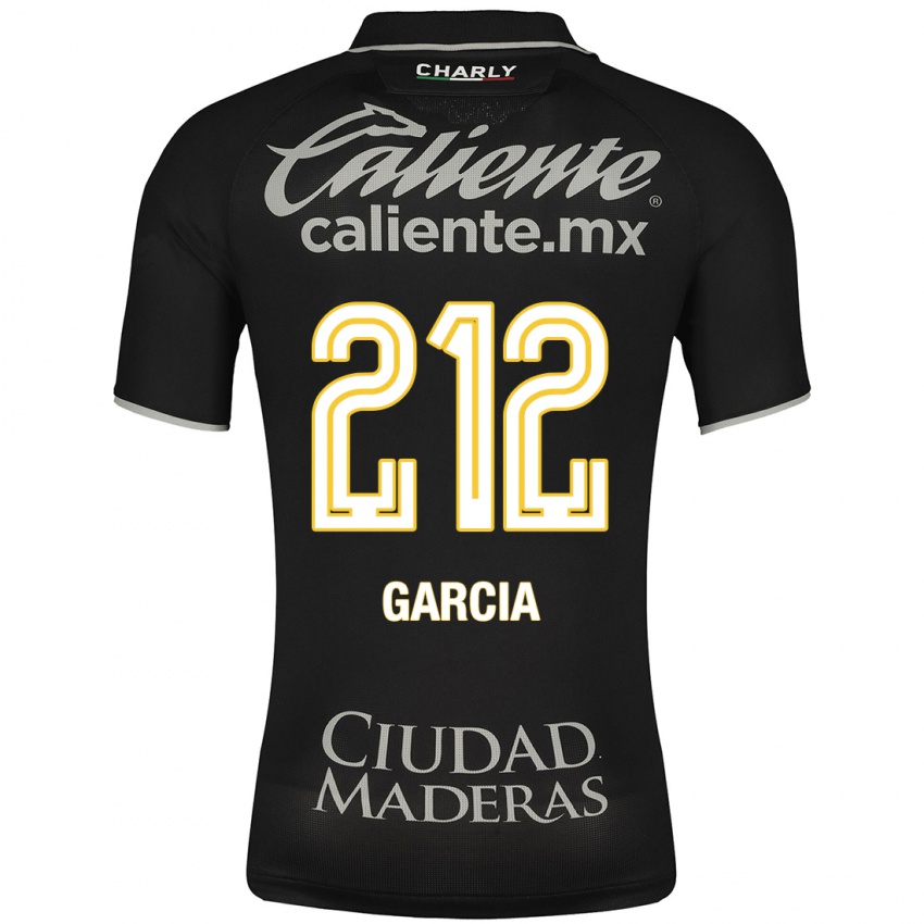 Mujer Camiseta Óscar García #212 Negro 2ª Equipación 2023/24 La Camisa Perú