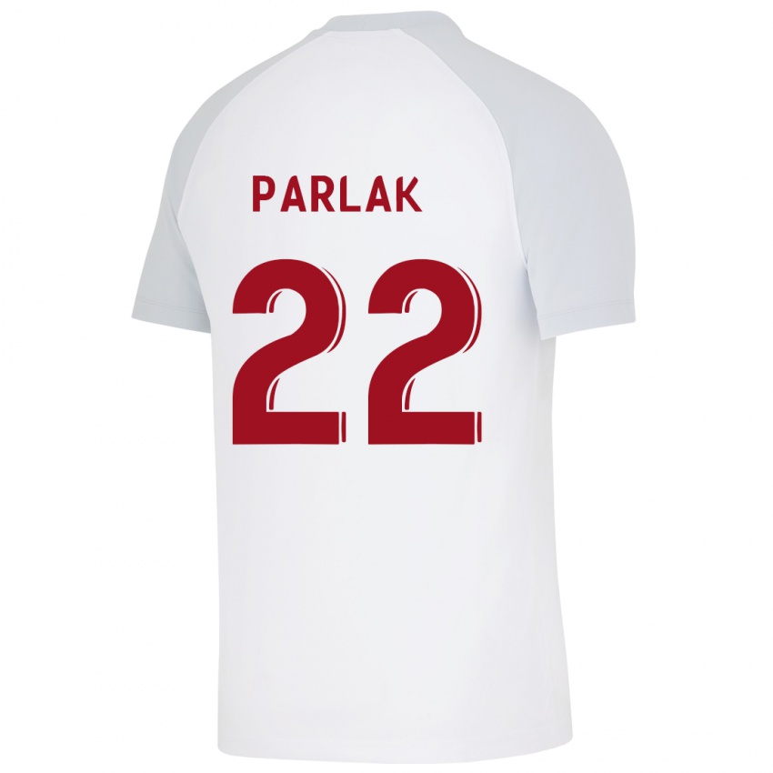 Mujer Camiseta Nazlıcan Parlak #22 Blanco 2ª Equipación 2023/24 La Camisa Perú